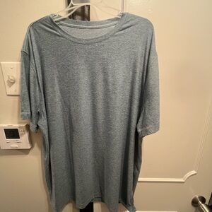 Vuori Heathered Blue Short Sleeve Tee XXL